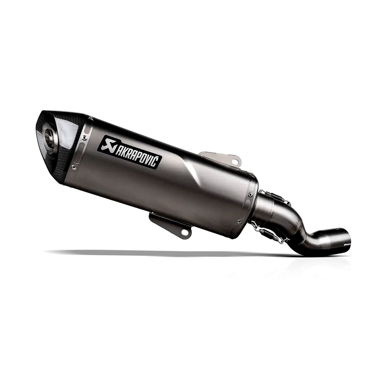 Akrapovic Stainless Steel Line Slip On Silencer For Yamaha GPD 125 D ABS NMAX Tech Max 2025-2026